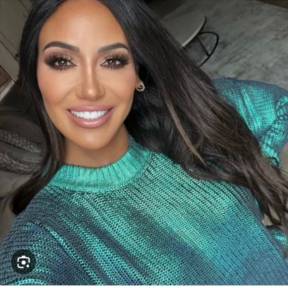 Beach Riot Teal Sweater